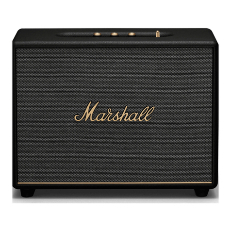 Marshall Amplification WOBURN III User manual