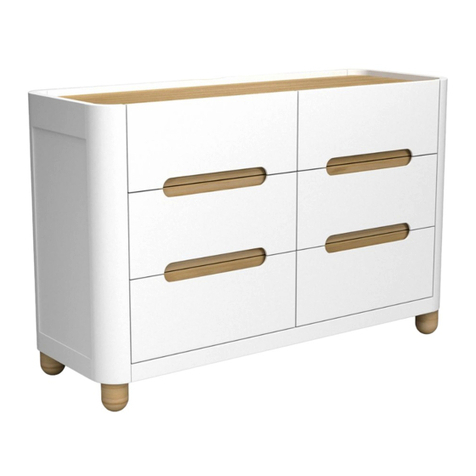 Status Furniture Roland 03866-11-AY Series Assembly instructions