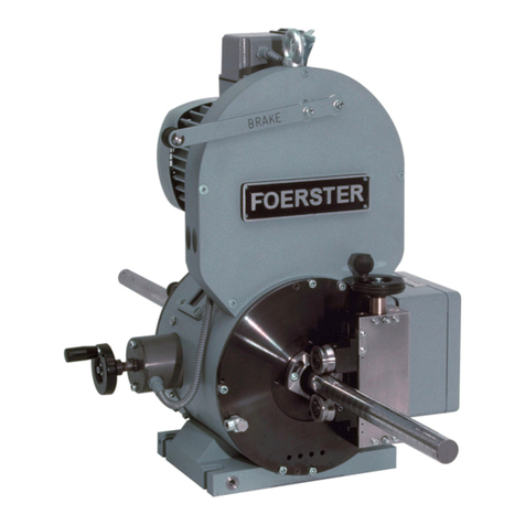 Foerster CIRCOGRAPH Ro 35 L operating instructions