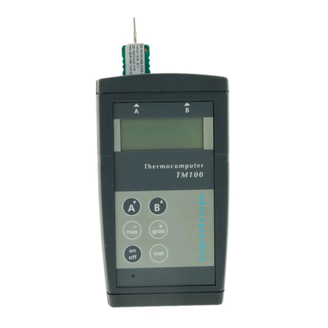 bentrup TM 100 User manual