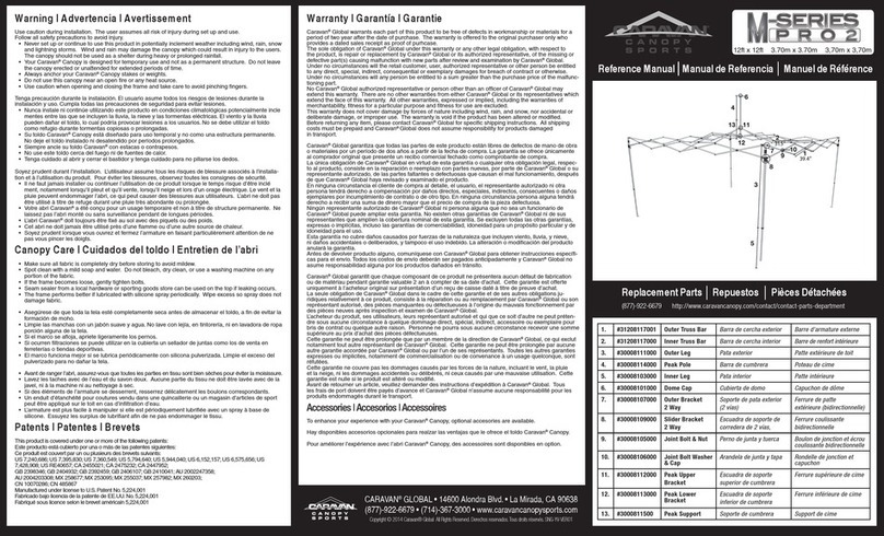 Caravan M-Series 2 Pro Reference manual