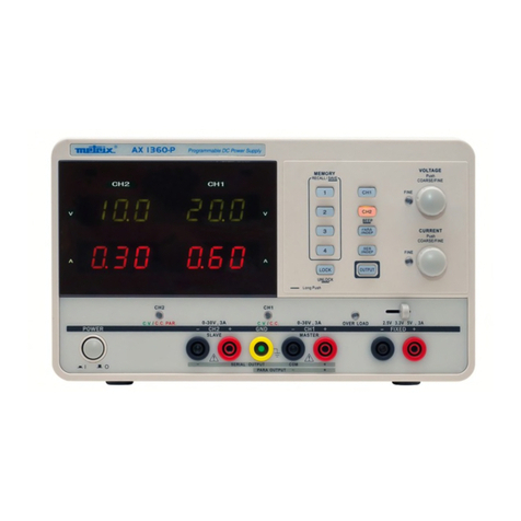 Metrix AX 1360P user manual