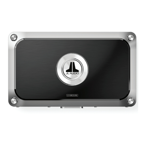 JL Audio VX800/8i Instruction Manual