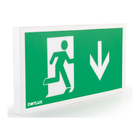 DOTLUX EXITflat user manual