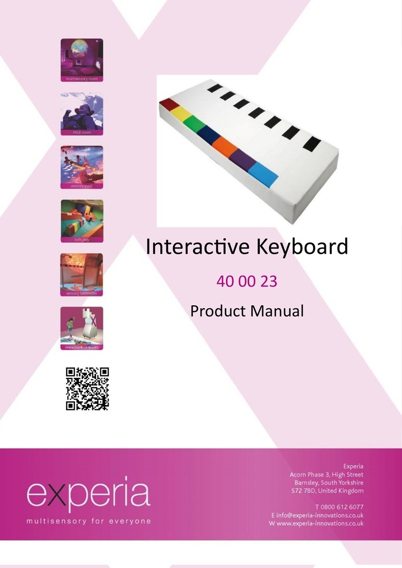 Experia Interactive Keyboard product manual