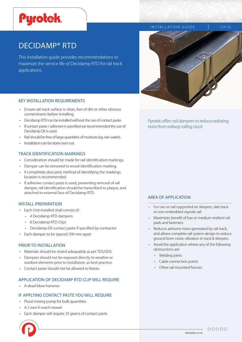 Pyrotek DECIDAMP RTD installation guide