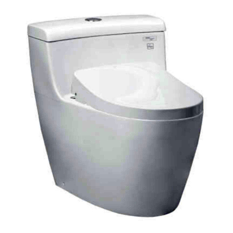 Toto MS636CDR Series User manual