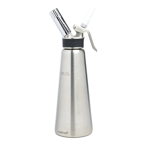 Mastrad SIPHON-PRO user guide