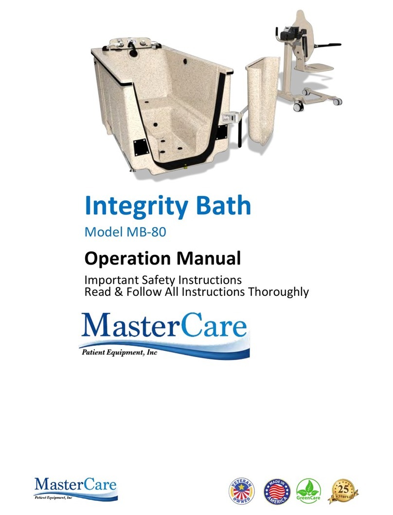 Mastercare MB-80 Operation manual