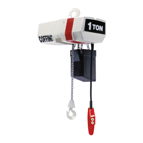 Coffing Hoists EC3 Series Operating, Maintenance & Parts Manual