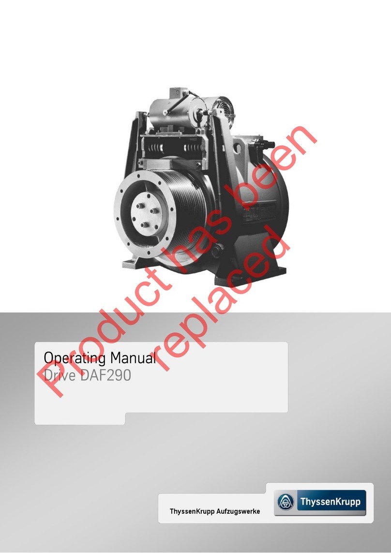 ThyssenKrupp DAF290 operating manual