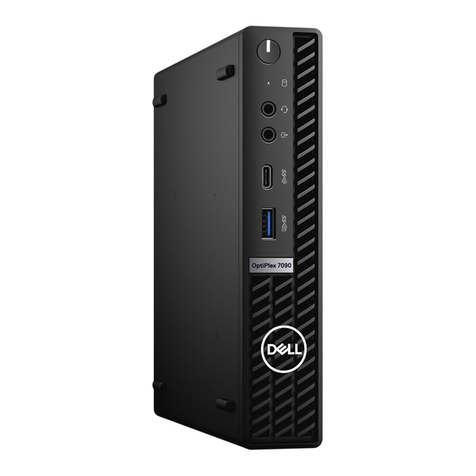 Dell OptiPlex 7090 Micro Form Factor Service manual