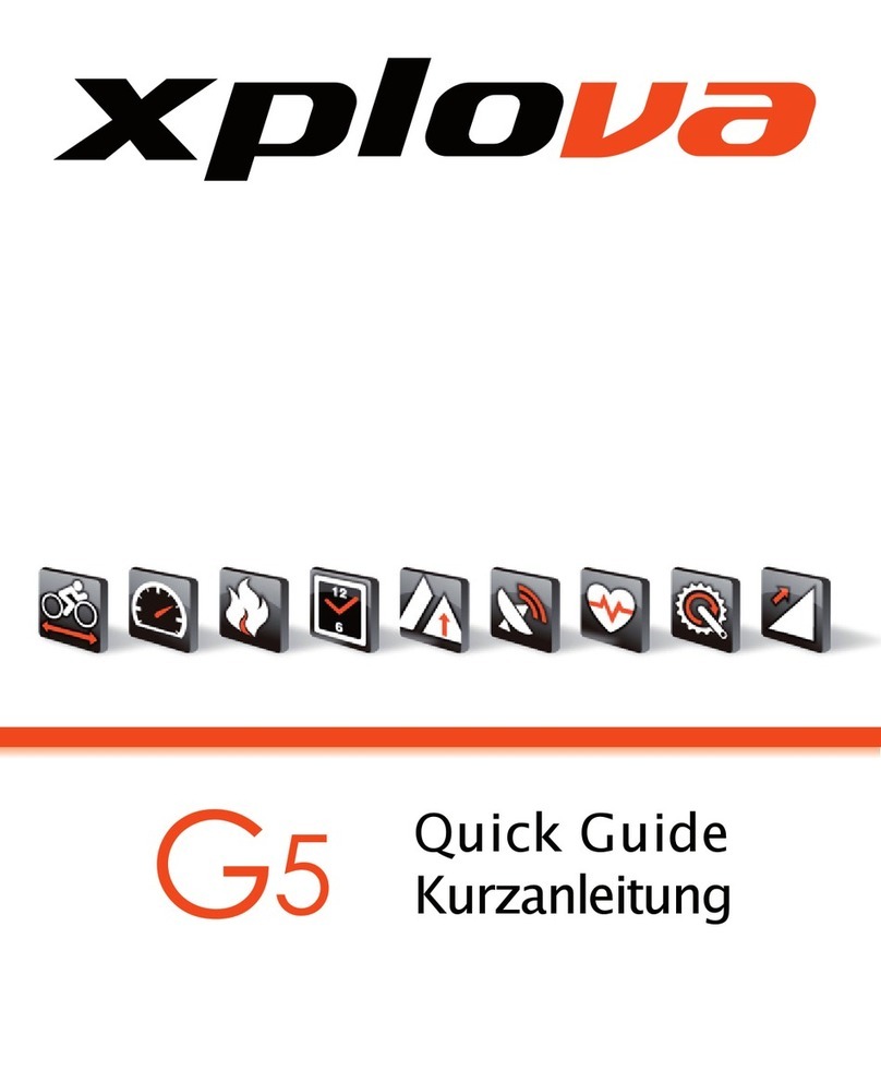 Xplova G5 User manual