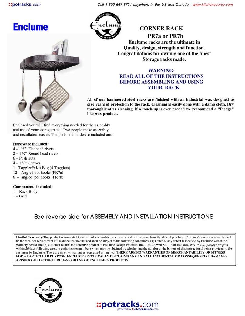 Enclume PR7a instructions