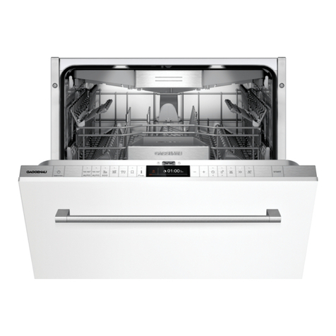 Gaggenau DF211700 User manual