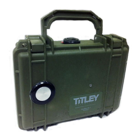 TiTLEY Scientific AnaBat Roost Logger User manual
