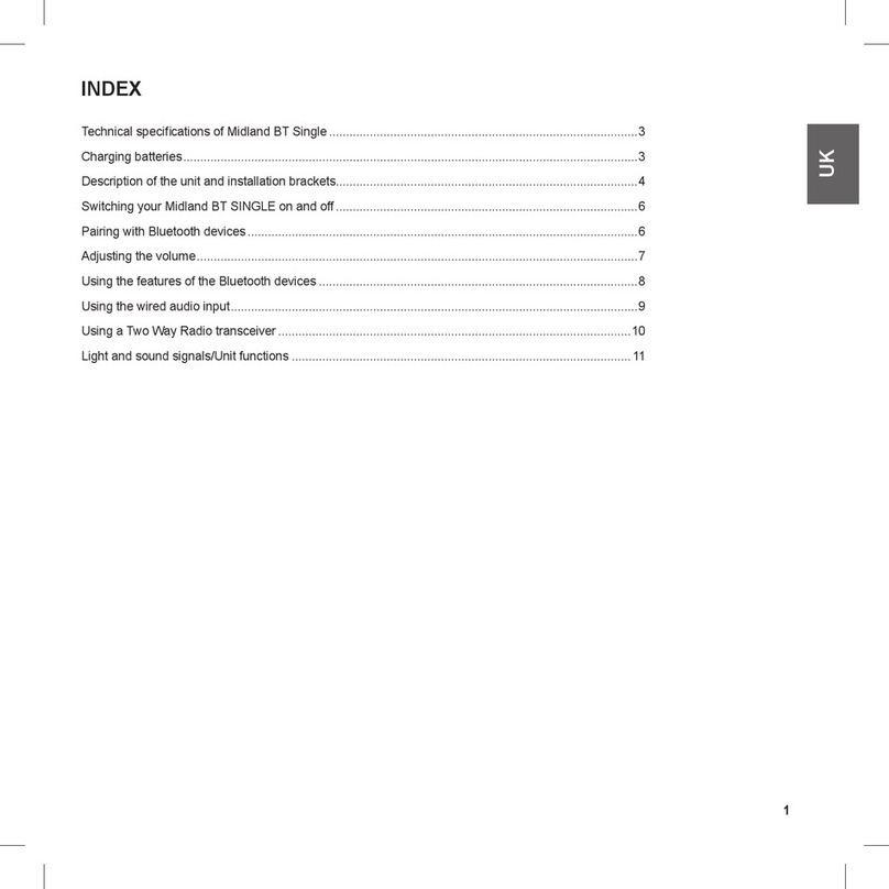 Midland BT Remote User manual Midland BT Remote User manual