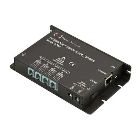 New Focus Picomotor 8742 quick start guide