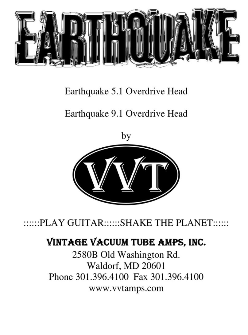 VVT Earthquake manual