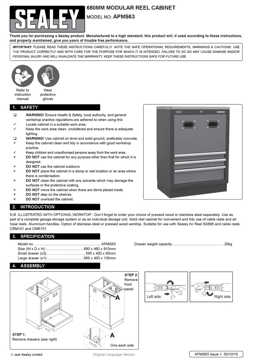 Sealey APMS63 User manual
