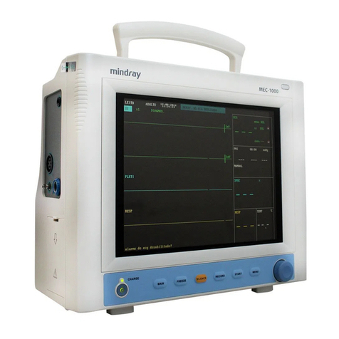 Mindray MEC-1000 User manual