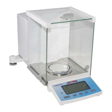 Optima Scale OPD-E Maintenance manual