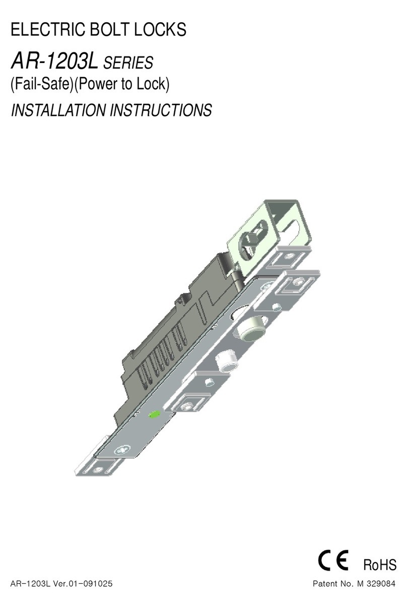 Soyal AR-1203L Series installation instructions