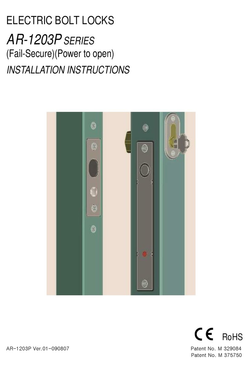 Soyal AR-1203P Series installation instructions