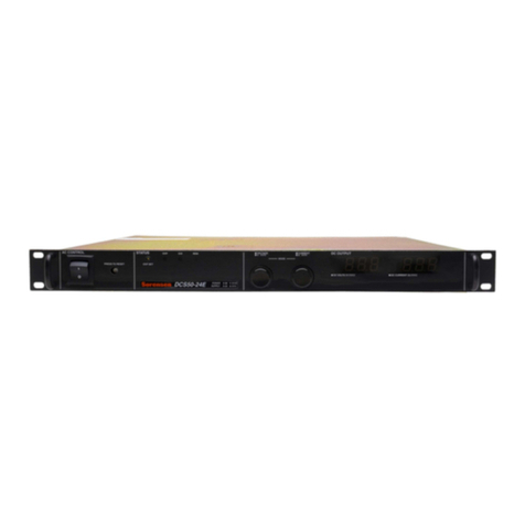 Ametek DCS-E 1kW Series Owner's manual