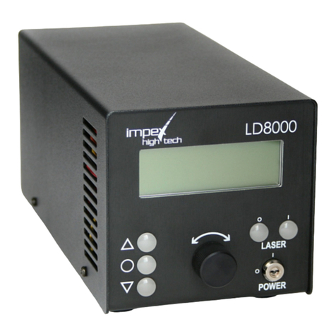 Impex LD8000 user manual