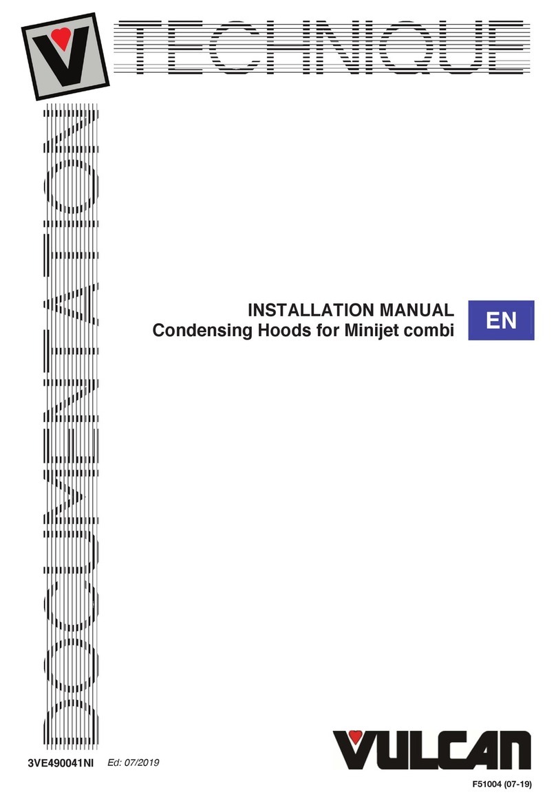 Vulcan-Hart VACM6HCE installation manual
