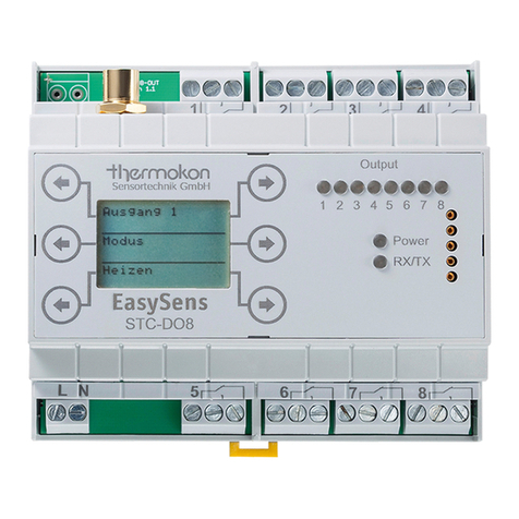 Thermokon STC-DO8 User manual