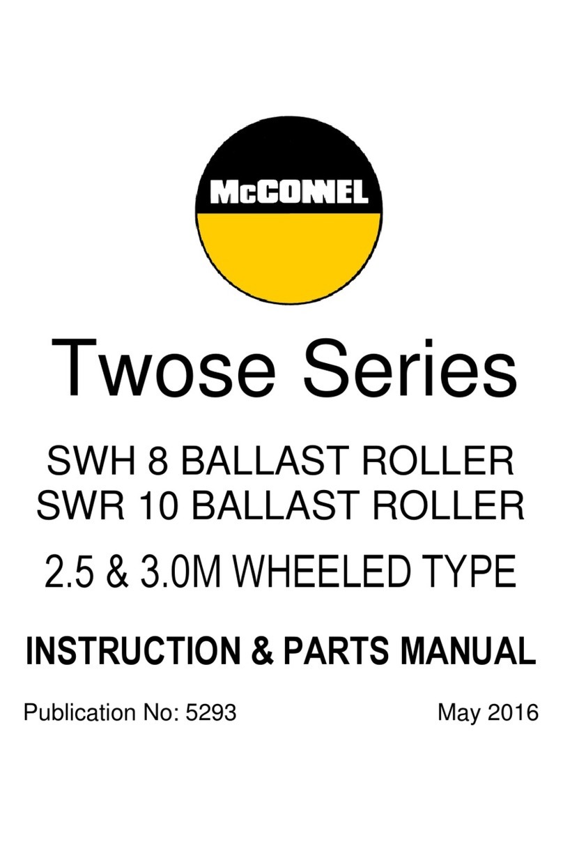 McConnel Twose Series Parts list manual