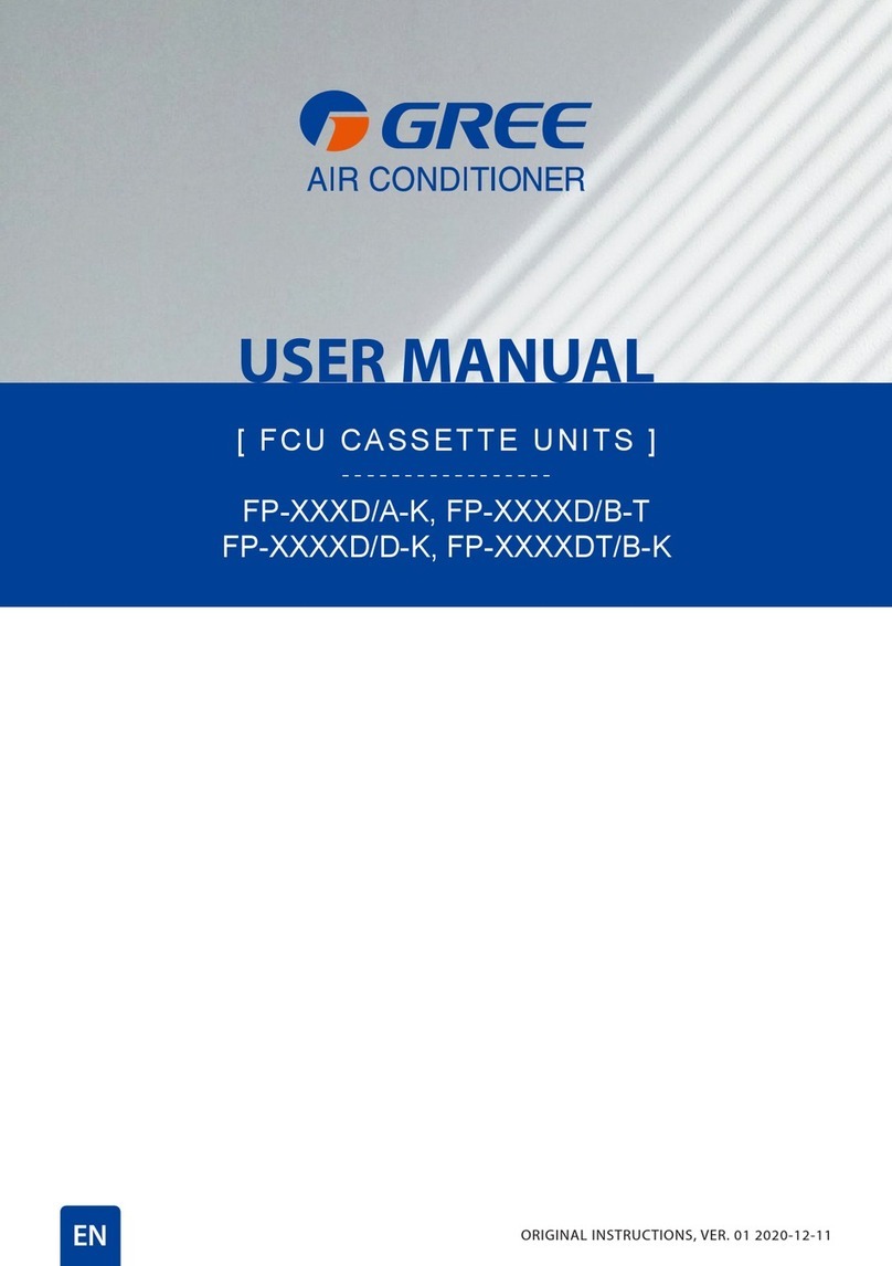 Gree FP-51XD/A-K User manual