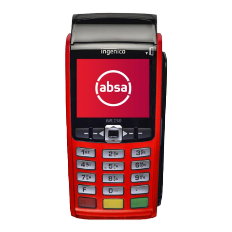 Ingenico iWL250 WIFI User manual