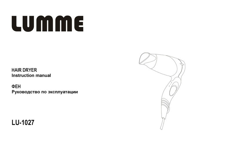 Lumme LU-1027 User manual