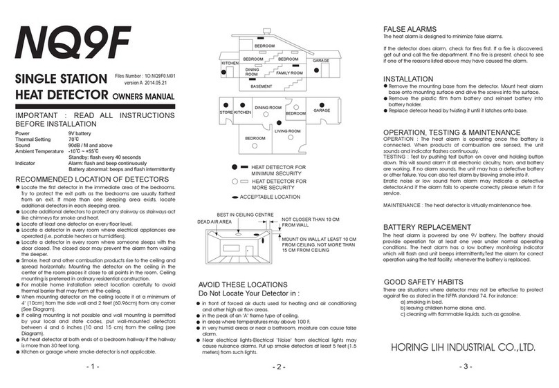 Horing LIH NQ9F owner's manual