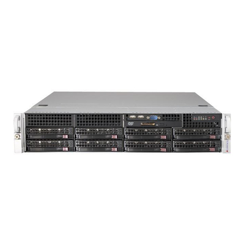 Supero SUPERSERVER 6027R-73DARF User manual