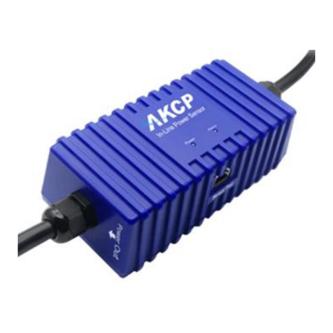 AKCP Inline Power Meter AC User manual AKCP Inline Power Meter AC User manual