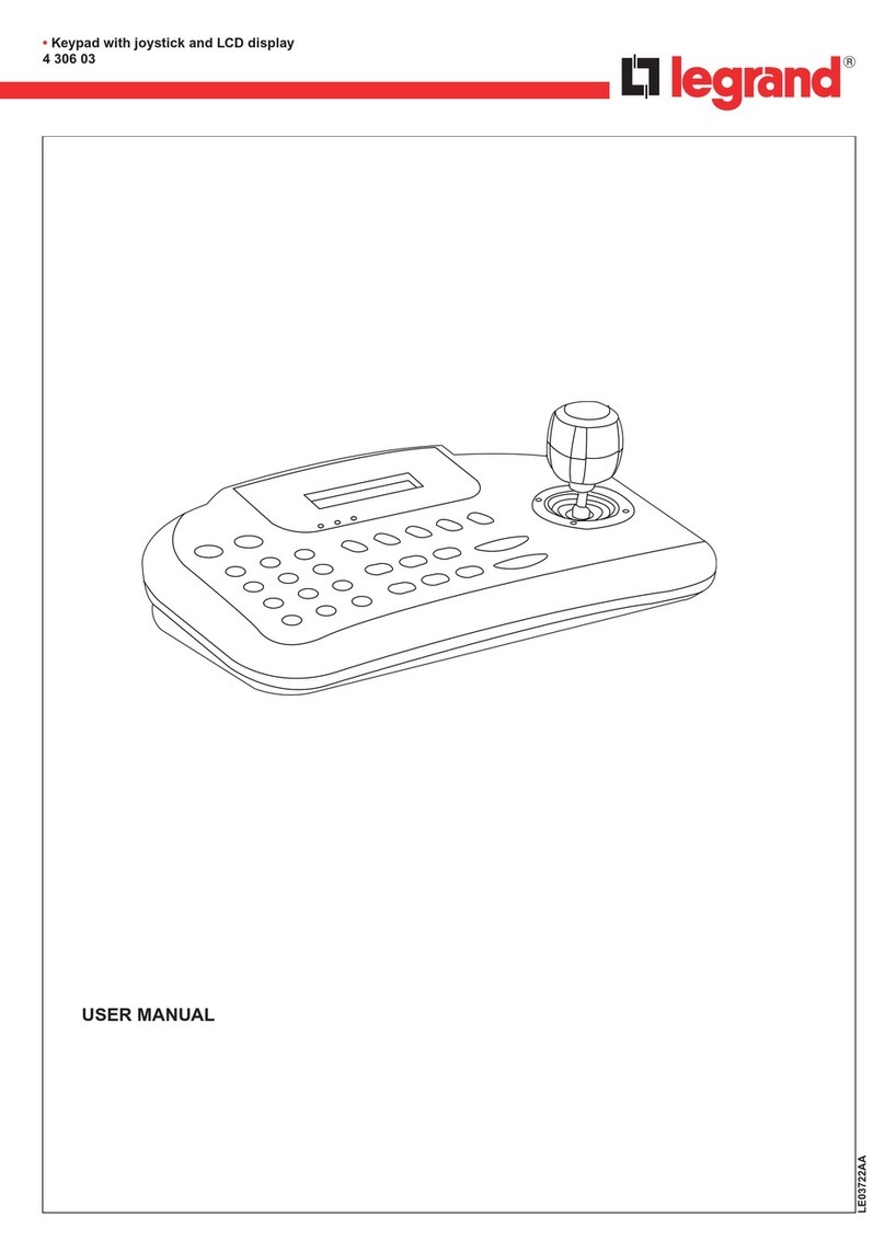 LEGRAND 4 306 03 User manual
