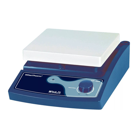 Witeg Wisd WiseTherm HP-A operating manual