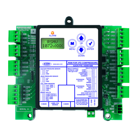 AAON RSMV ASM01686 Quick start guide