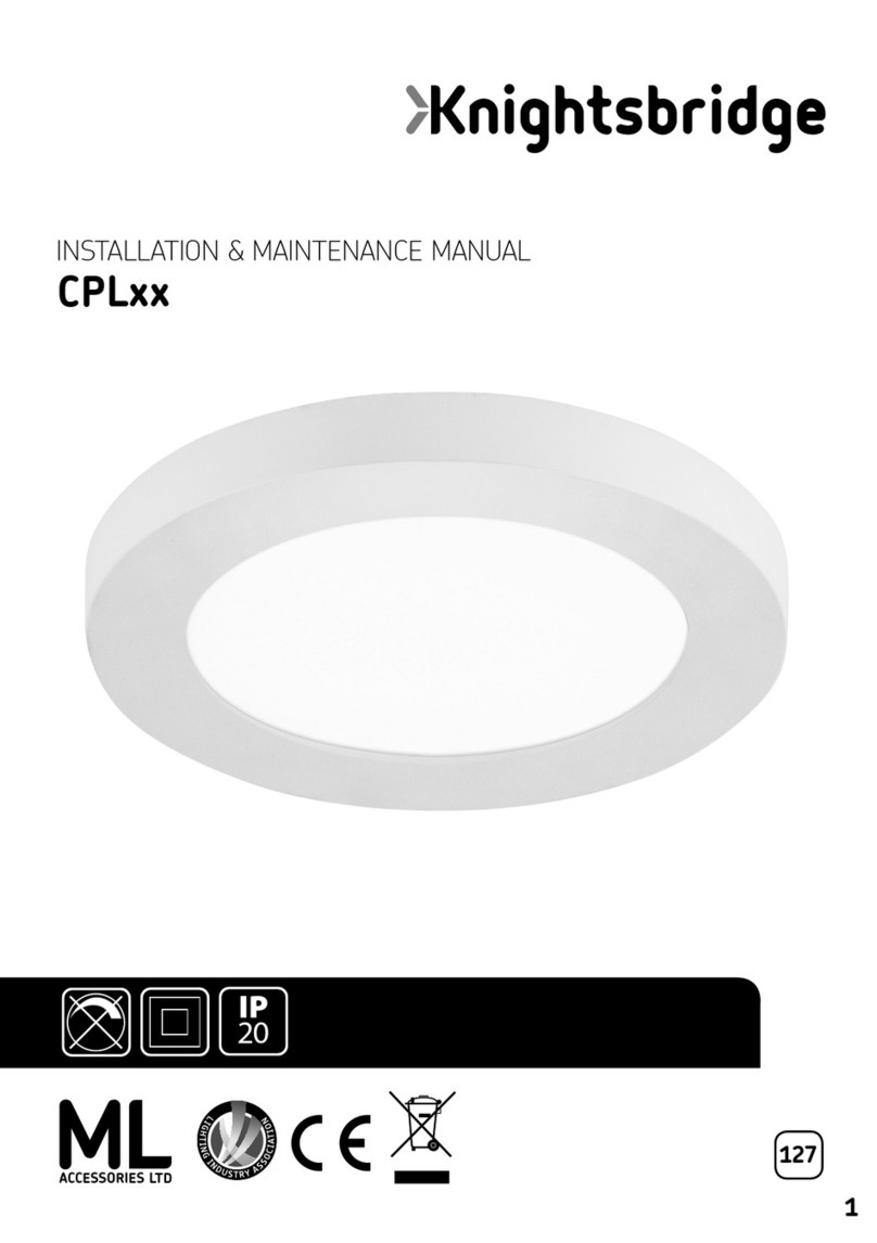 Knightsbridge CPL6CT Installation & maintenance manual