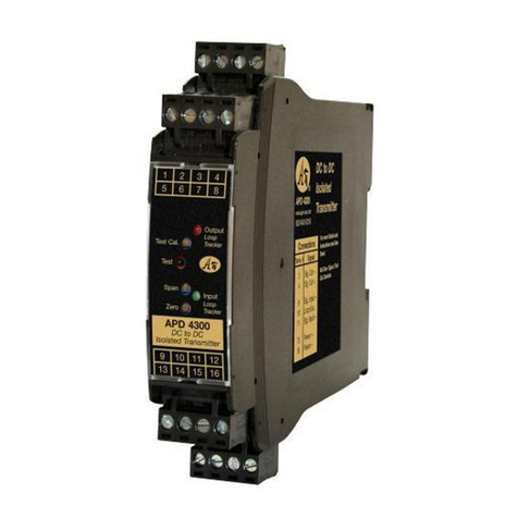 Absolute Process Instruments APD 4300 manual