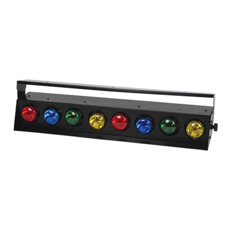 Eliminator Lighting E 141 OCTO BAR operating instructions