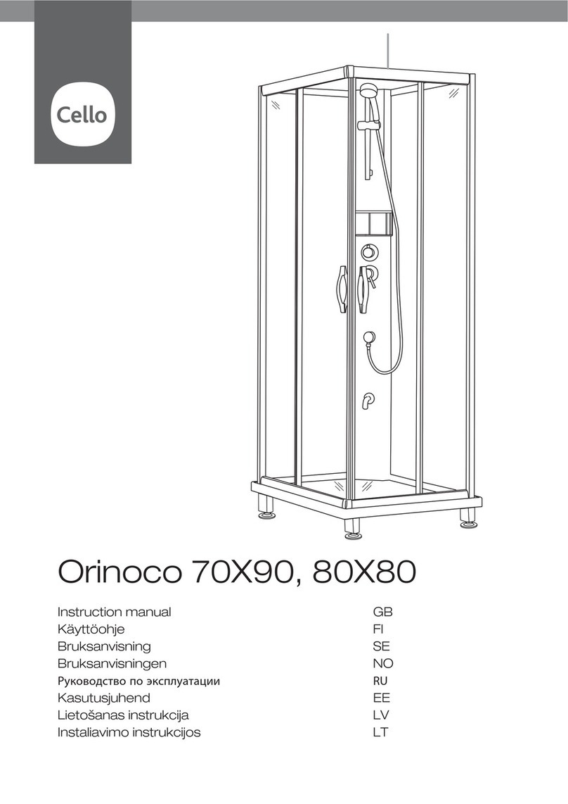 Cello Orinoco 70X90 instruction manual