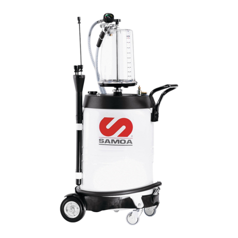 Samoa EXTRACTOR 100 Parts and technical service guide