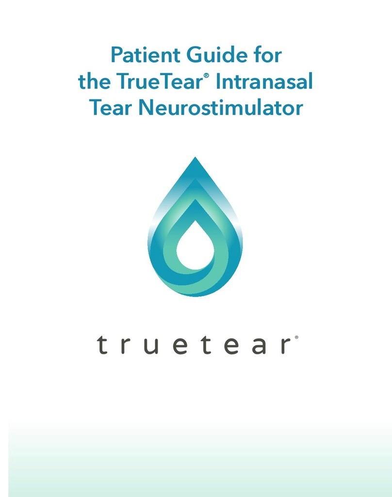 Allergan TrueTear User manual