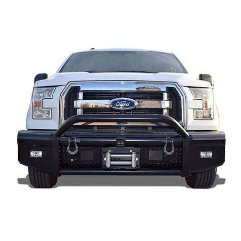Steelcraft HEAVY DUTY BULL NOSE FRONT BUMPER quick start guide