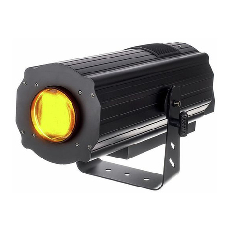 thomann Stairville FS-x350 LED Follow Spot user manual